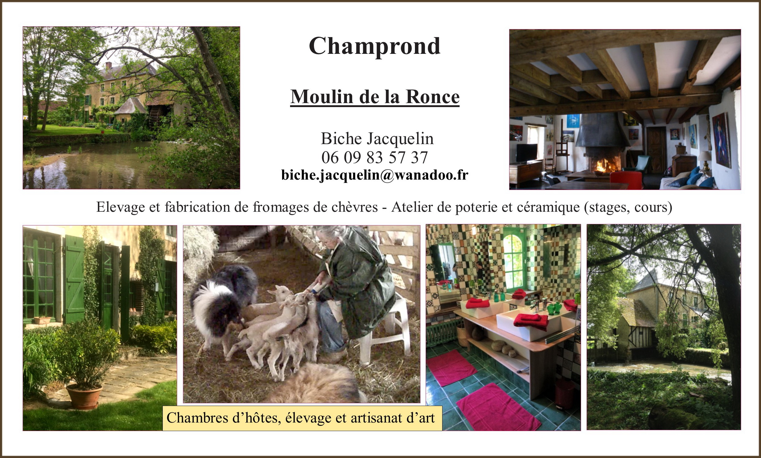 Moulin de la Ronce à Champrond