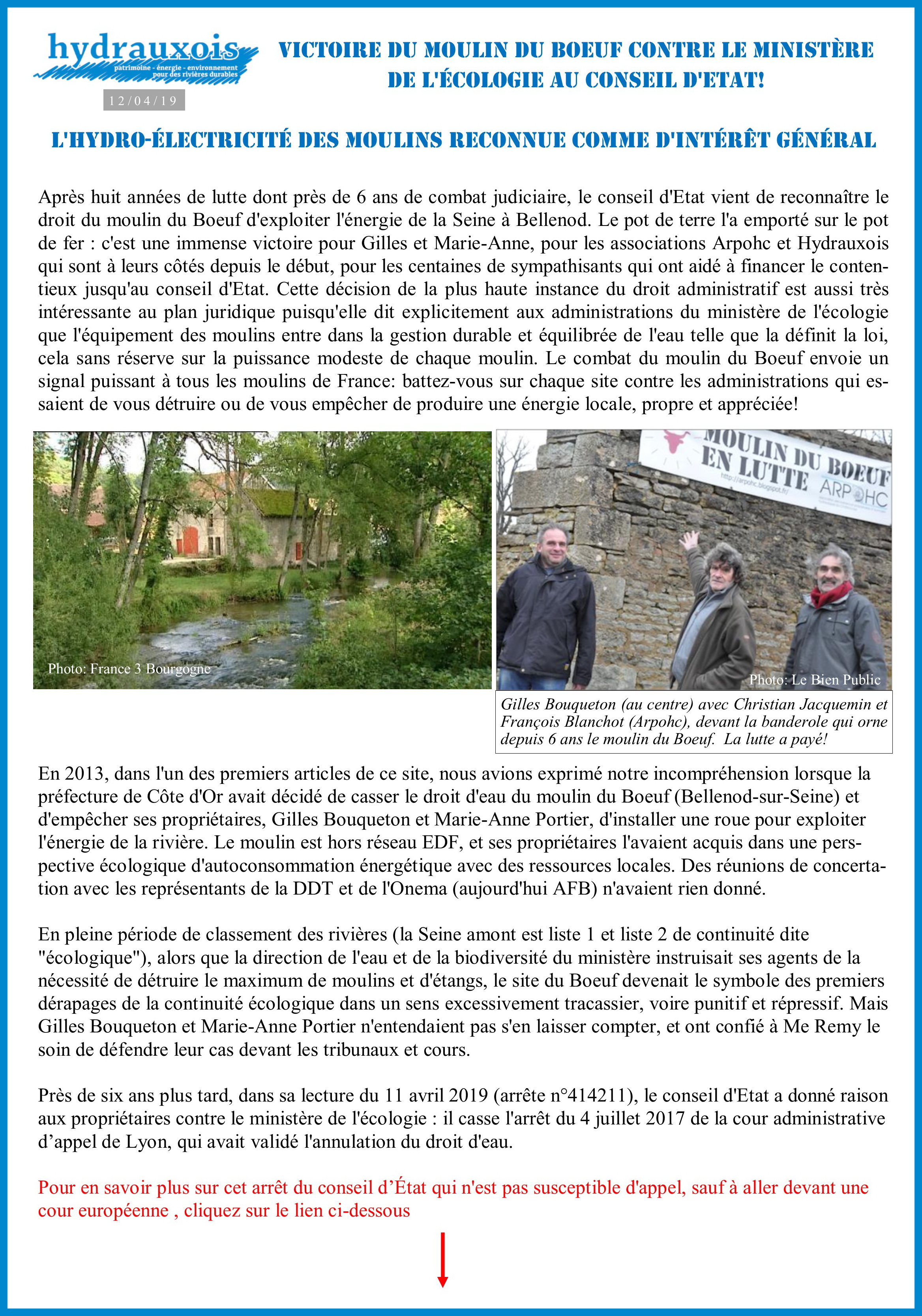 Victoire du moulin du Boeuf