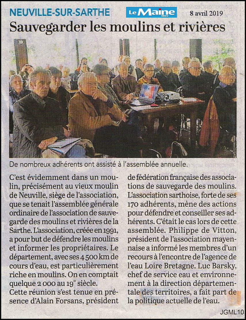 Maine Libre AG 6 avril 19