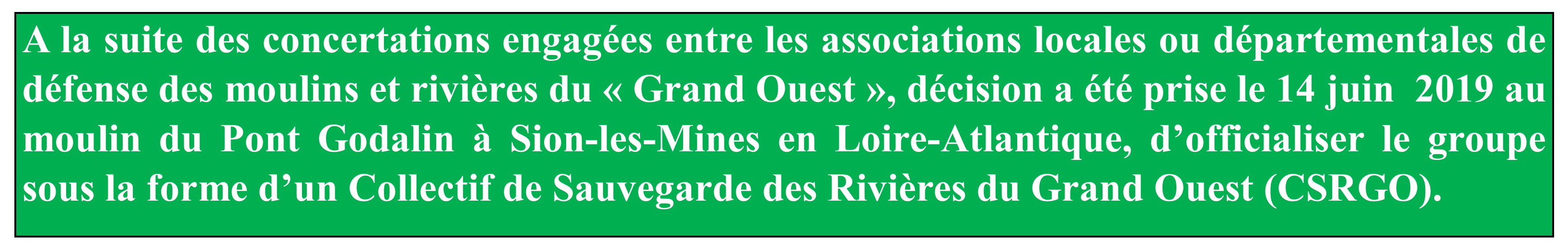 Création du collectif