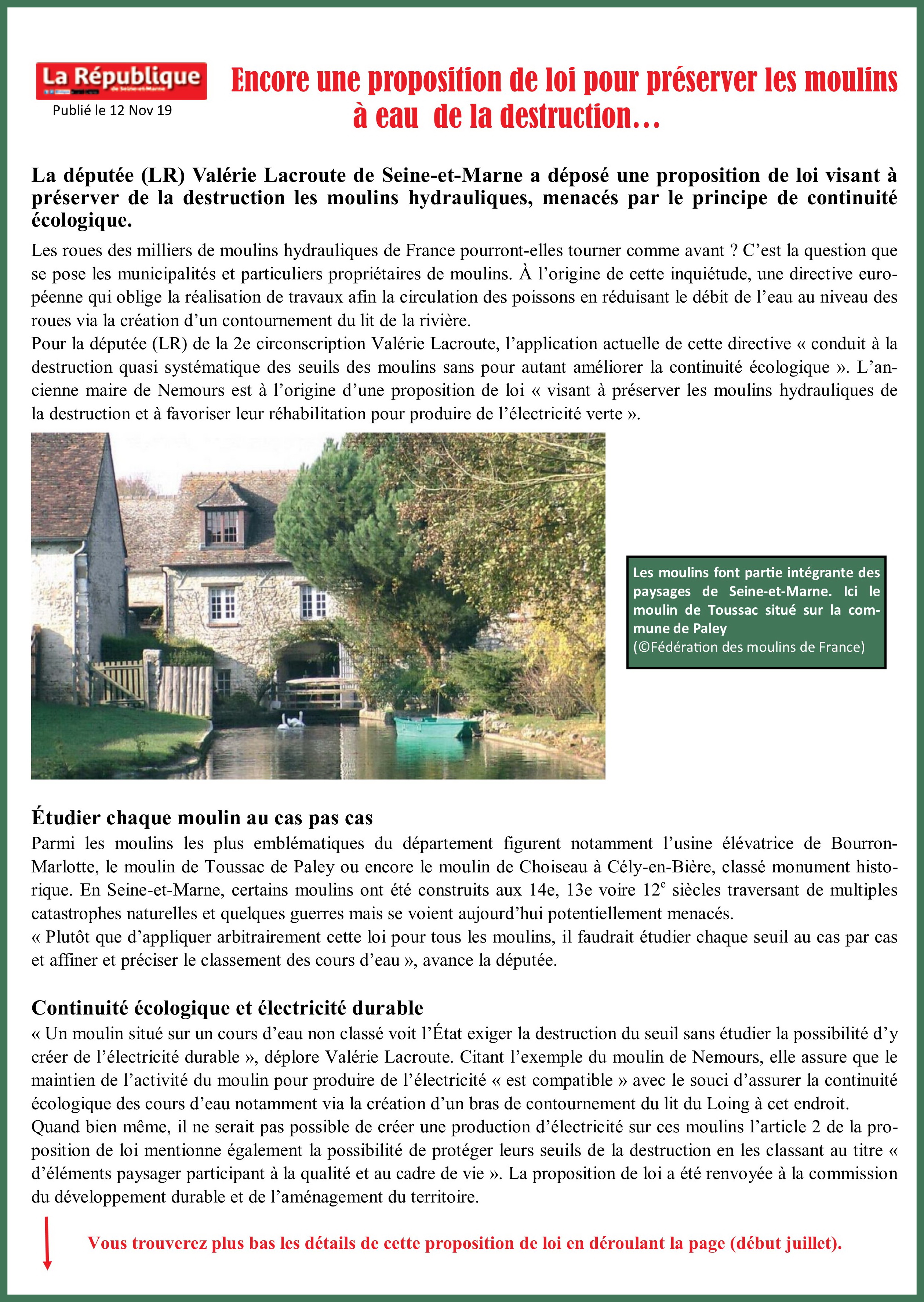 Valérie Lacroute _presse