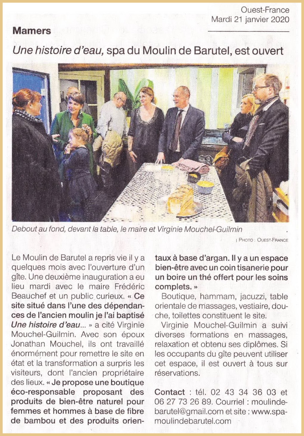 Spa au moulin de Barutel