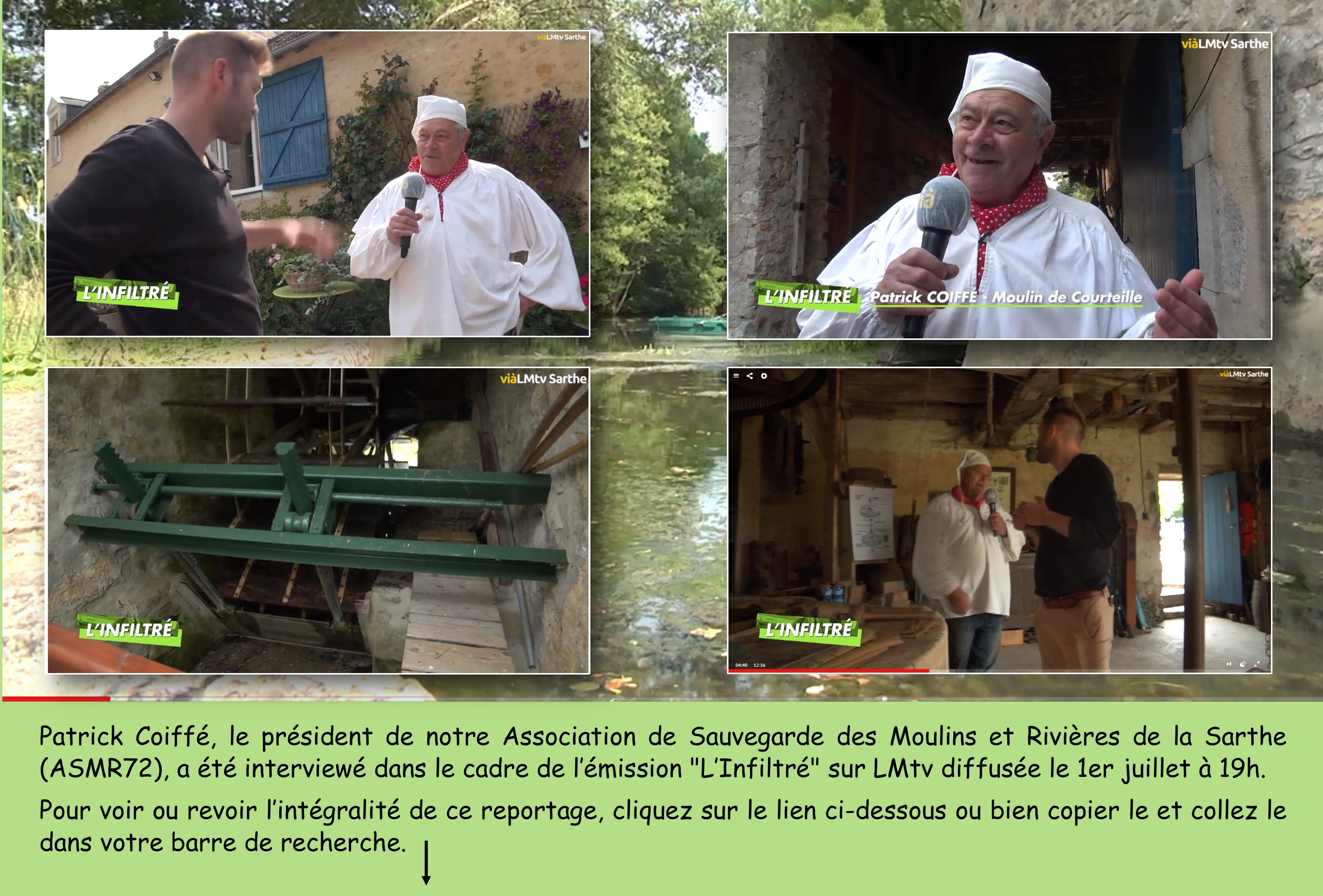 Patrick sur l'Infiltré