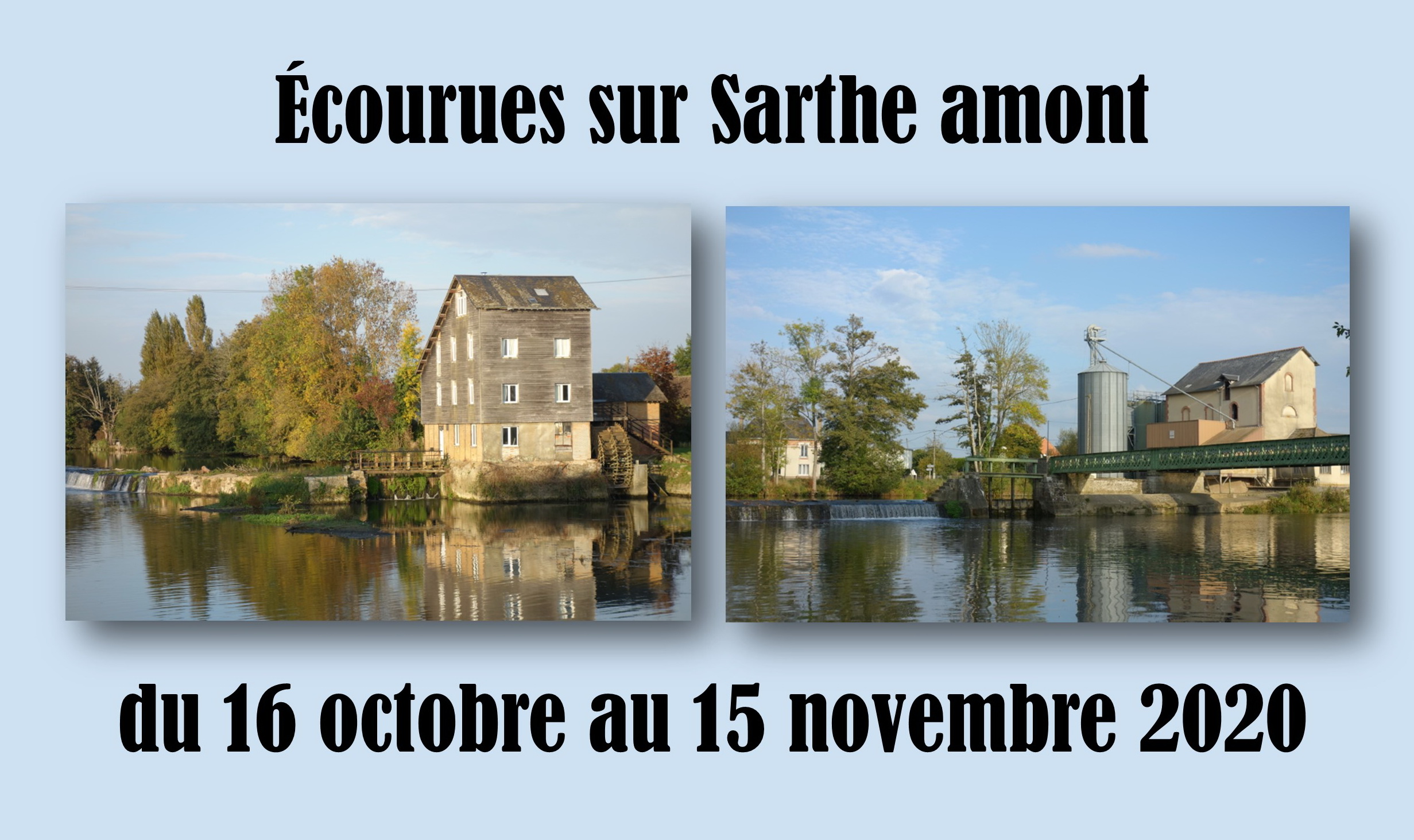 Écourues Sarthe amont 2020